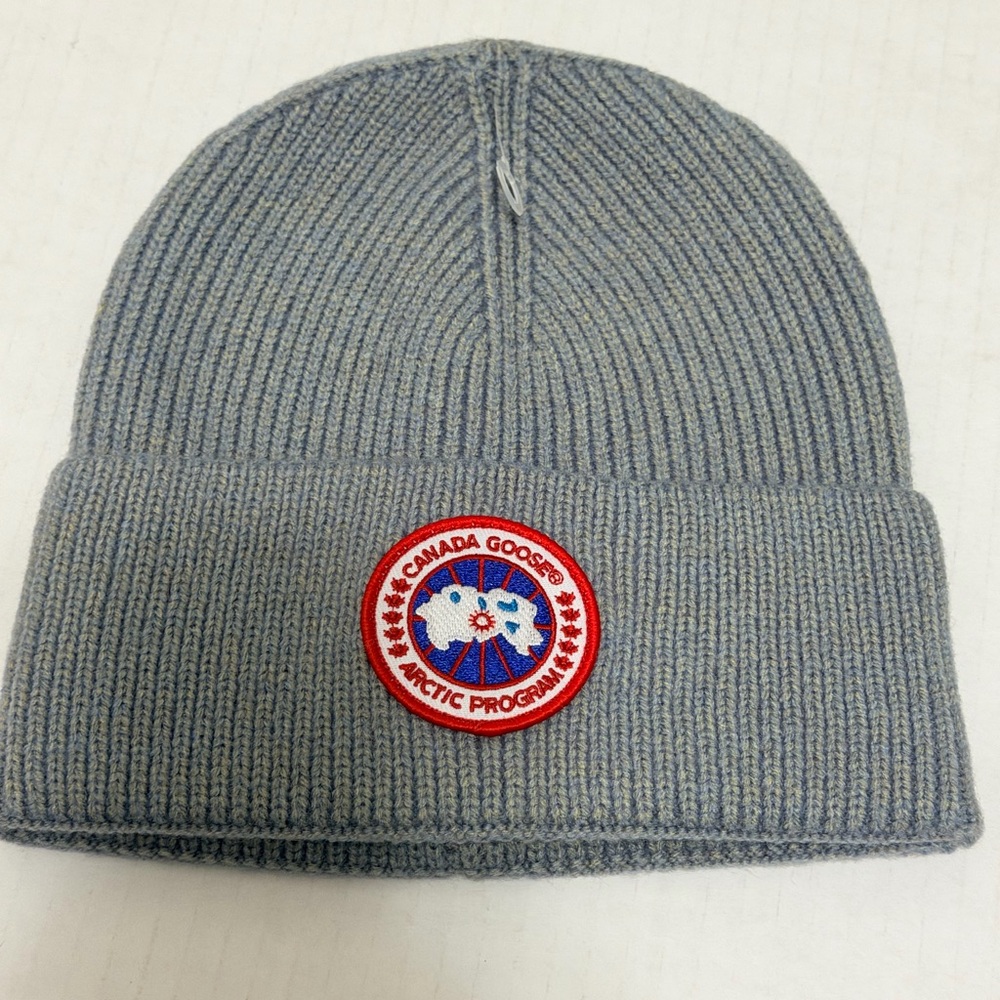Canada Goose Kids Gray Beanie